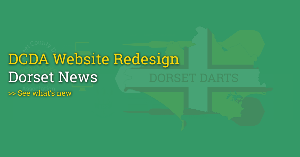 Dorset County Darts Association Website Redesign