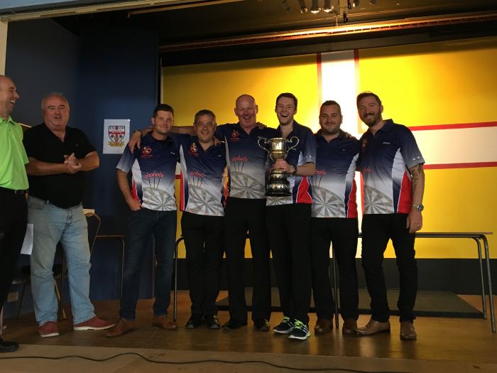 Dorset Superleague Champions Blandford Men 2015-2016