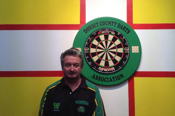 John Clark - Dorset County Darts Player Association Team Manager