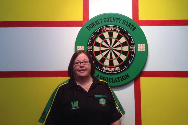 Julie Frampton - Dorset County Darts Player