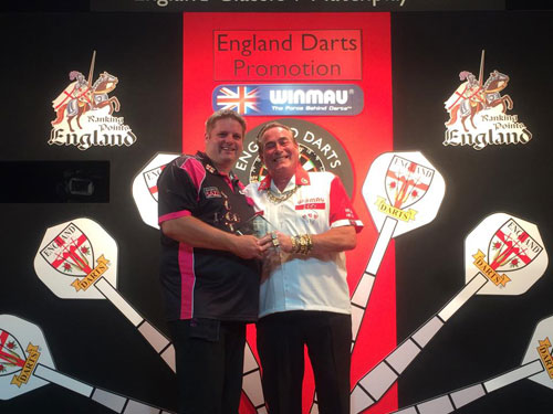 Winmau England Matchplay 2014 Champion Scott Mitchell - Dorset County Darts Association