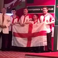 Daniel Perry England Debut - England v Scotland Boys