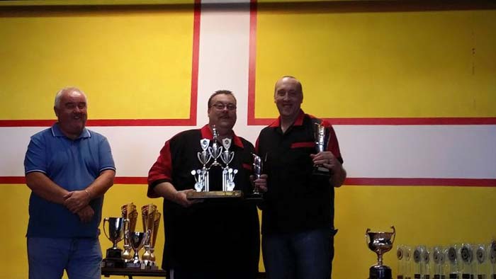 Dorset Superleague Pairs Champions Sherborne Nigel Lamb and Matt Yarrow 2014-2015