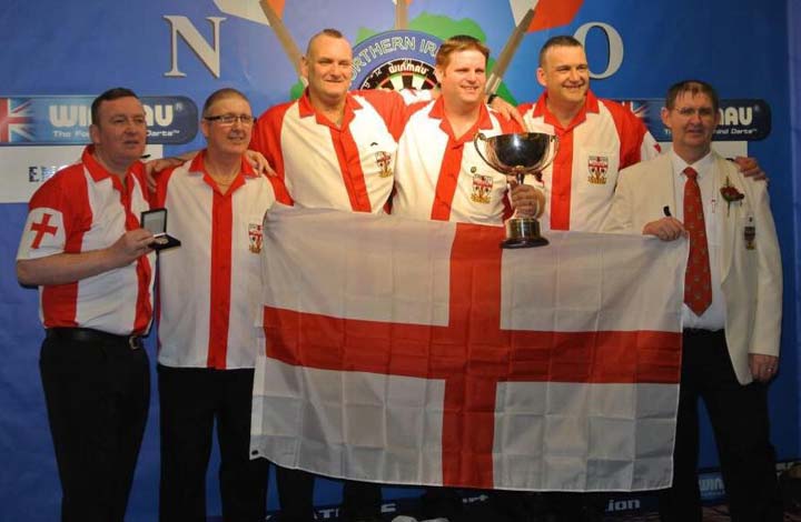 Six Nations Cup 2015 Champions England - Dorset County Darts Association