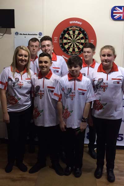 England Youth at British Internationals 2016 - Dorset County Darts Association