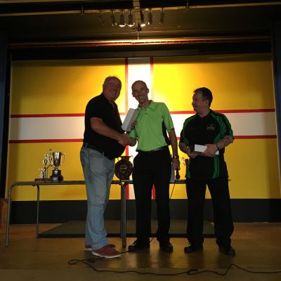 Dorset Superleague Men's Pairs Runners-up Lytchett Mark Porter and John Clark 2015-2016